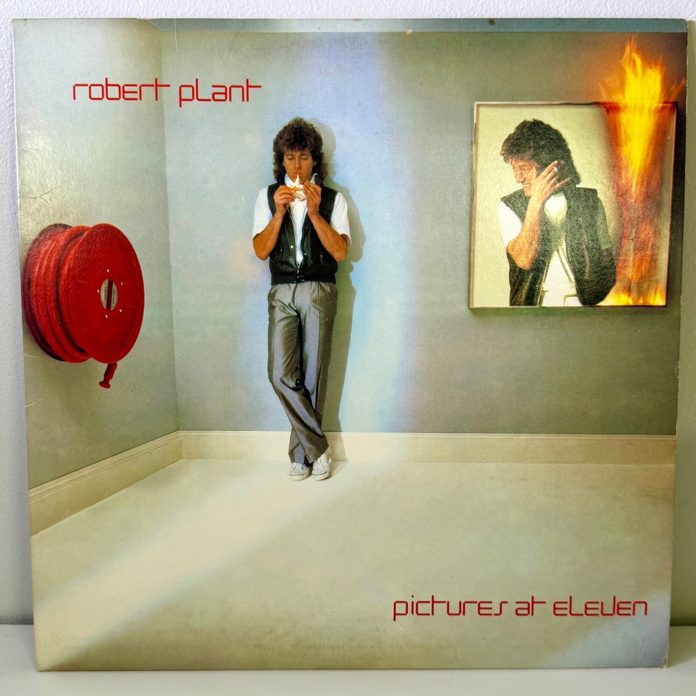 Robert Plant Pictures at Eleven Vinyl LP 1982 Swan Song SS 8512 Phil Collins SP